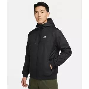 NIKE 윈드러너 라인드 재킷 M - 블랙:화이트 / HV8370-010