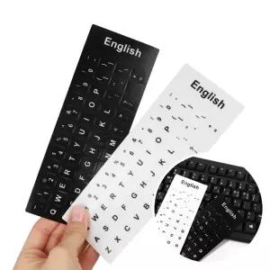 펀코 영문 자판 컴퓨터 스킨 커버 키캡 키보드 자판 스티커