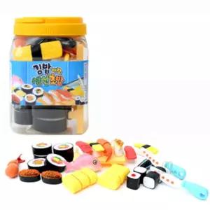 일상다많사 한립토이 김밥이랑생선초밥 요리 미니어처 소꿉 아동 감각발달 만들기
