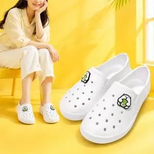 EVA실내화 룸슈즈 거실실내화 슬리퍼 만능화 쿠션 푹신한 흰색 사무실 여행용 여름 신발 발편한 홈 기내