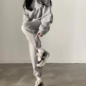 여성 베이직 후드집업 조거팬츠 셋업 트레이닝세트 트레이닝복 후드조커 상하의 츄리닝 N-BA9CB