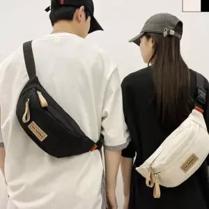 패치포인트 심플 남녀공용 여행 나들이 간편 슬링백 밀리터리힙색 웨이스트백 바이크힙색 Bf-88A25