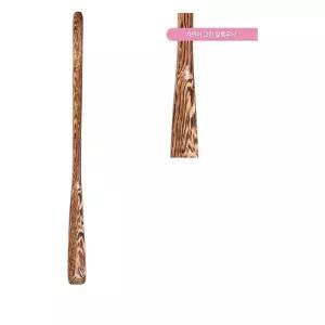 슈미즈 호피 무늬 원목 구두주걱 70cm 신발끈 구둣주걱 신발용품 구두용품 Bf-1DFDF