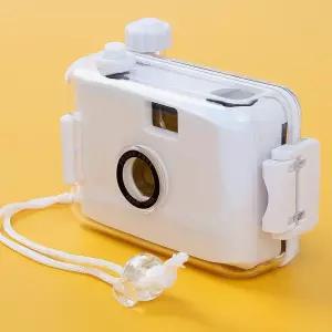 뉴트로 방수 토이카메라 화이트 다회용카메라 Bf-7FDA8