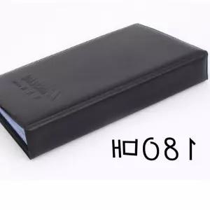 노트 형태 명함집 180매 반투명 포켓 명함 카드 보관 Bf-9608E