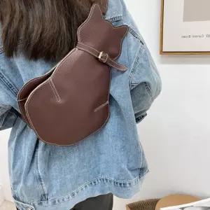 고양이 슬링백 백팩 귀여운 캐릭터 가방 경량 외출용 데일리룩 패션 AdE7939