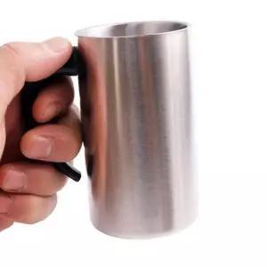 슬림 이중 스텐컵 250ml 캠핑용 커피잔 손잡이 Ad96799