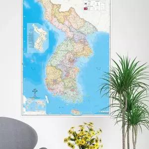 GDM 대한민국 한반도 한국 지도 전도 77x107cm 국내지도 rSE5F4D
