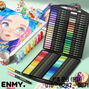 ENMY 아크릴 페인트 마커 펜 소프트 헤드 직접 액체 낙서 그림 QuickDry 안료 펠트 용 미술