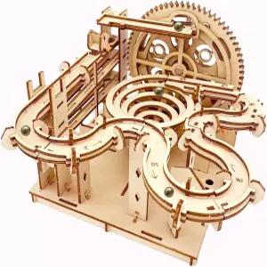 3D 퍼즐 나무 대리석 14세 이상 목재 모델 키트 제작을 위한 DIY 기계 조립 공예품