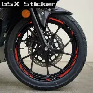 오토바이 휠 림 스티커 데칼 스트라이프 테이프 방수 액세서리 GSXR 600 750 1000 150 K1 K3 K4 K5 K6 K7