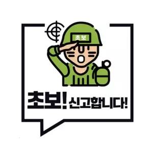 클레버819 고휘도 야광스티커 초보운전 신고합니다