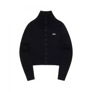 리 LEE우먼 하이넥 카라 가디건 블랙 LE2503CD63BK 494705