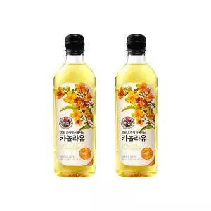 [하프클럽/CJ제일제당]백설 카놀라유 900ml x2개