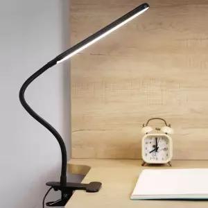 플리커프리 시력보호 LED 집게 스탠드 조명 독서등