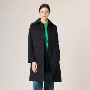 BCBG 퀼팅 라이너 트랜치 코트 B4S2N725