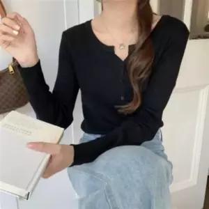 데일리 여자 가을 겨울 따뜻한 경량 오리털 롱 베스트 포인트