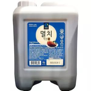 청정원 진멸치액젓 9kg 밥반찬