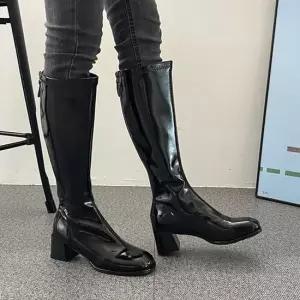 오너클랜 봄구두 미들힐 발목구두 여성화 가을 첼시 가을신상