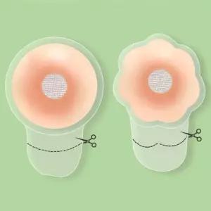 여자 실리콘 붙이는 브라 패드 여름 니플 수영복 패치