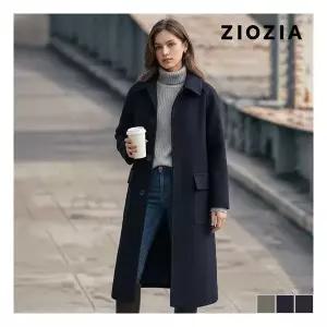 지오지아 우먼 ZIOZIA W 여성사이즈 세미 오버 발마칸 코