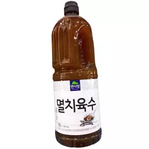 면사랑 멸치 육수 전문점용 보급형 1.8L 6개 업소용
