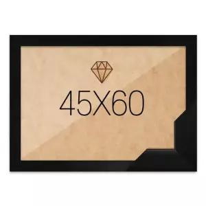 보석십자수액자 이무 45x60 고급형 우드 블 보석비즈