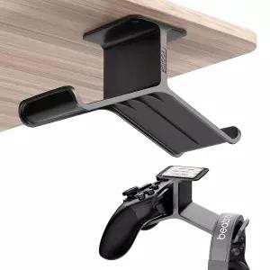 언더 데스크 컨트롤러 헤드셋 거치대 홀더 Xbox PS5 PS4 PC 호환