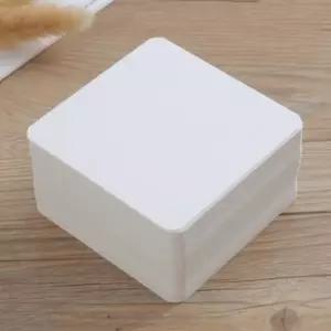 소노샵 반코팅 무지카드 6x6cm 100매 백판지 드로잉노트