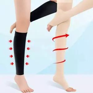 발목 허벅지 압박 스타킹 레그 밴드 부드러운 종아리 스포츠 여자 라인 보호대 종아리아대