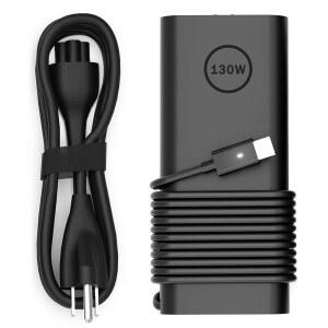 PIOEVTKA 130W USB C 충전기 DELL 노트북 130W 100W 65W 타입 고속 전원 어댑터 호환