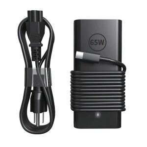 DELL PRO 14 16 PLUS LATITUDE XPS용 65W USB C 노트북 충전기 | 14S 16S 3 5 7 LATITUDE 5420 5450 5540 5550 7420 5530 5520 7410용 크롬북 TYPE-C 컴퓨터 전원 어댑터