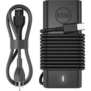 65W USB C LAPTOP CHARGER COMPATIBLE WITH LATITUDE 5000 5540 5530 5520 5550 5420 5430 5440 5450 5350 7450 7440 7430 7420 7340 3450 3340 9365 9440 2IN1 XPS 13 TYPE AC ADAPTER POWER CORD