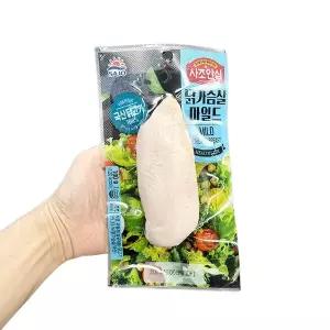사조대림 사조안심 닭가슴살 마일드 100g 아이스박스포장
