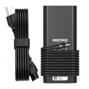QIOUZW 130W 4.5MM ROUND TIP AC ADAPTER LAPTOP CHARGER COMPATIBLE WITH DELL XPS 15 7590 9530 9550 9560 9570 OPTIPLEX 3050 7010 7020 7050 5060 5450 9020 INSPIRON PRECISION 5510 5520 5530 5540 POWER CORD