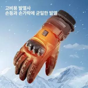 발열 장갑 방풍 보온 방수 라이딩 남여공용 온열 핸들