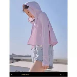 초경량 자외선차단 쿨링 후드티 망토 케이프 마스크 모자 자켓 골프 등산