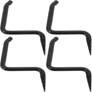 사냥용 나무 계단용 나사 4개 검은색 너들 표면 과수원 8.7인치 셀프 태핑 디자인 임업 작업 받침대용