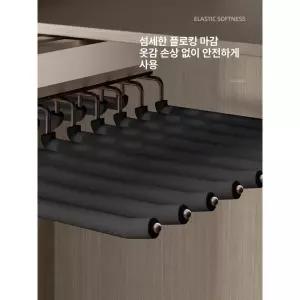 인출식 무타공 슬라이딩 붙박이장 빌트인 무소음 바지랙