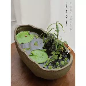 장미옹기 조명 안개 수지플라워 부케유리돔 드라이플라워
