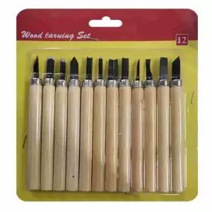 [알티피아]조각칼 12종세트 공예용조각도 고무판화칼 판화칼 조각용칼