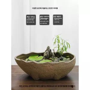 장미옹기 조명 안개 부케유리돔 드라이플라워 수지플라워