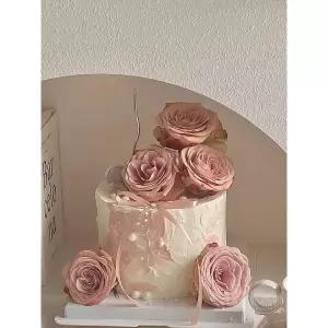 가짜케이크 모형케이크 웨딩촬영 가짜 케익 생크림