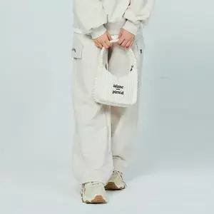 [소이] 여자 겨울이월 오트밀와이드셋업바지(24W5756)