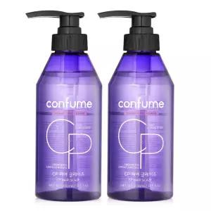 컨퓸 헤어 글레이즈 400ml 2개 자연스런 웨이브 볼륨 과일나라