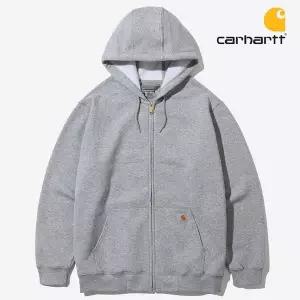 칼하트 K122 US핏 미드웨이트 후드집업(그레이)