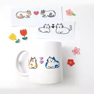머그컵 만들기 DIY 노오븐 노베이크 물전사 타투 학교 유치원 체험 단체주문