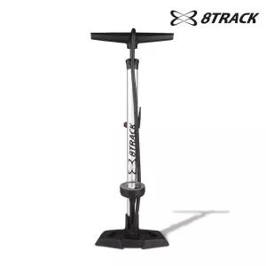 에잇트랙싸이클스틸스탠드펌프160PSI/타이어/공기/주입기/에어/펌프/자전거/바람/발/주입/공/튜브/넣기