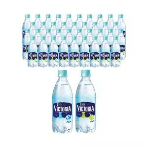[더 빅토리아] 탄산수 플레인 500ml, 20개 + 라임 500ml, 20개
