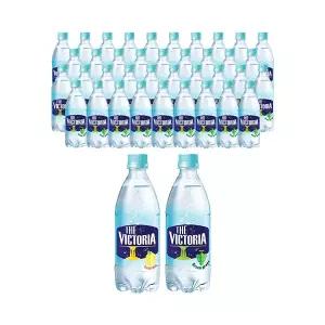 [더 빅토리아] 탄산수 레몬 500ml, 20개 + 청포도향 500ml, 20개